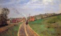 Herrschaft Lane Station dulwich 1871 Camille Pissarro Szenerie